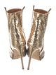 Paris Texas Leather Animal Print Boots