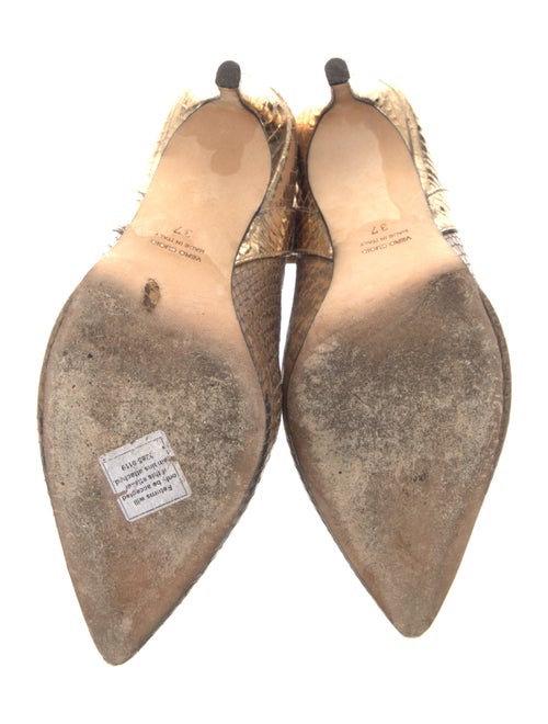 Paris Texas Leather Animal Print Boots