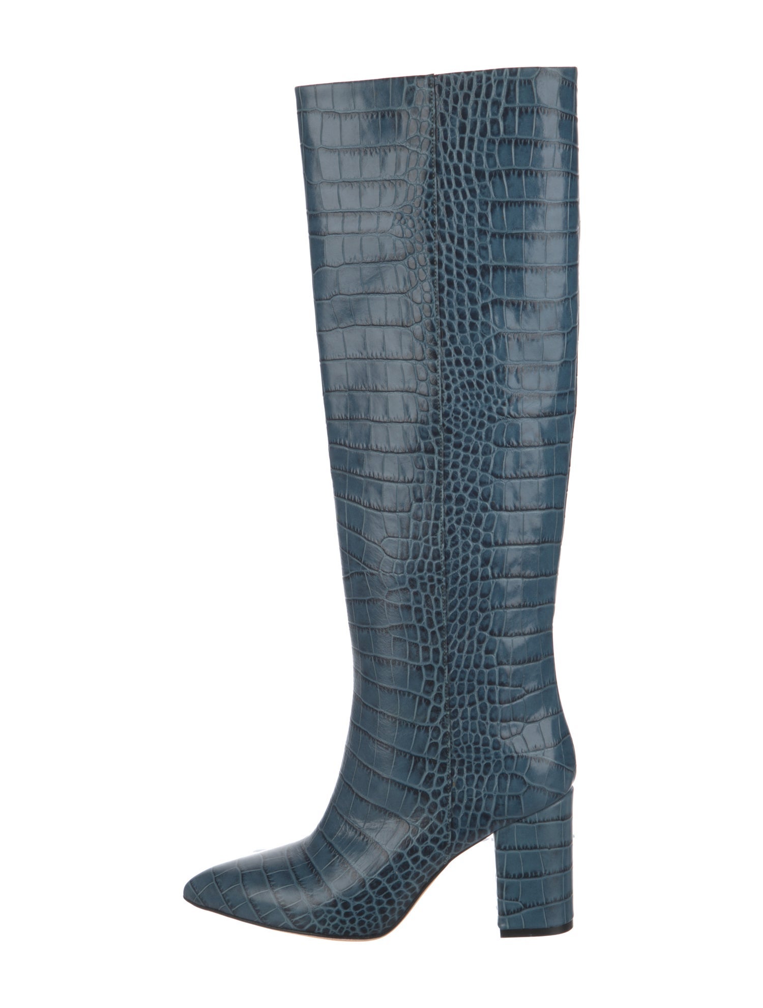 Paris Texas Embossed Leather Boots