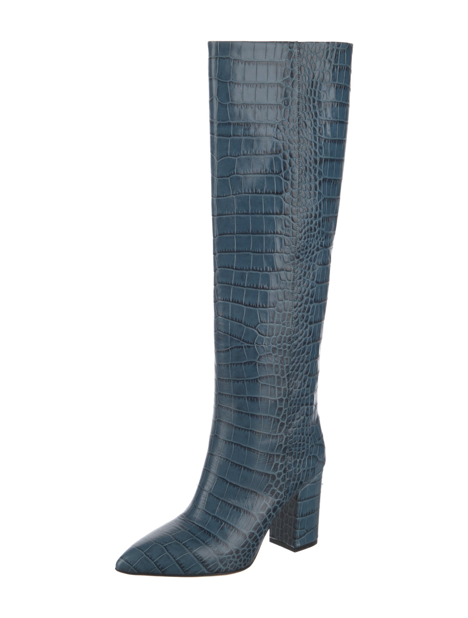 Paris Texas Embossed Leather Boots