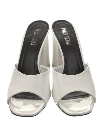 Paris Texas Patent Leather Slides