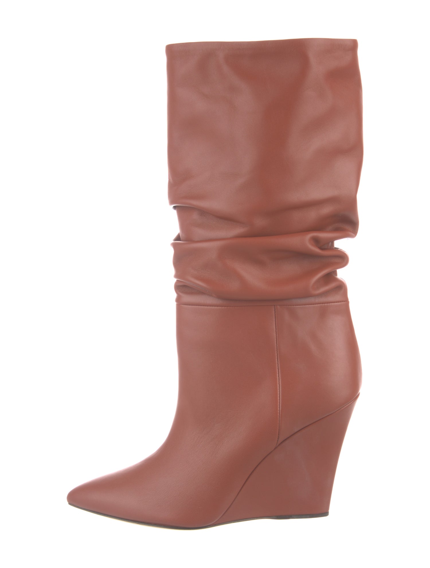Paris Texas Leather Slouch Boots