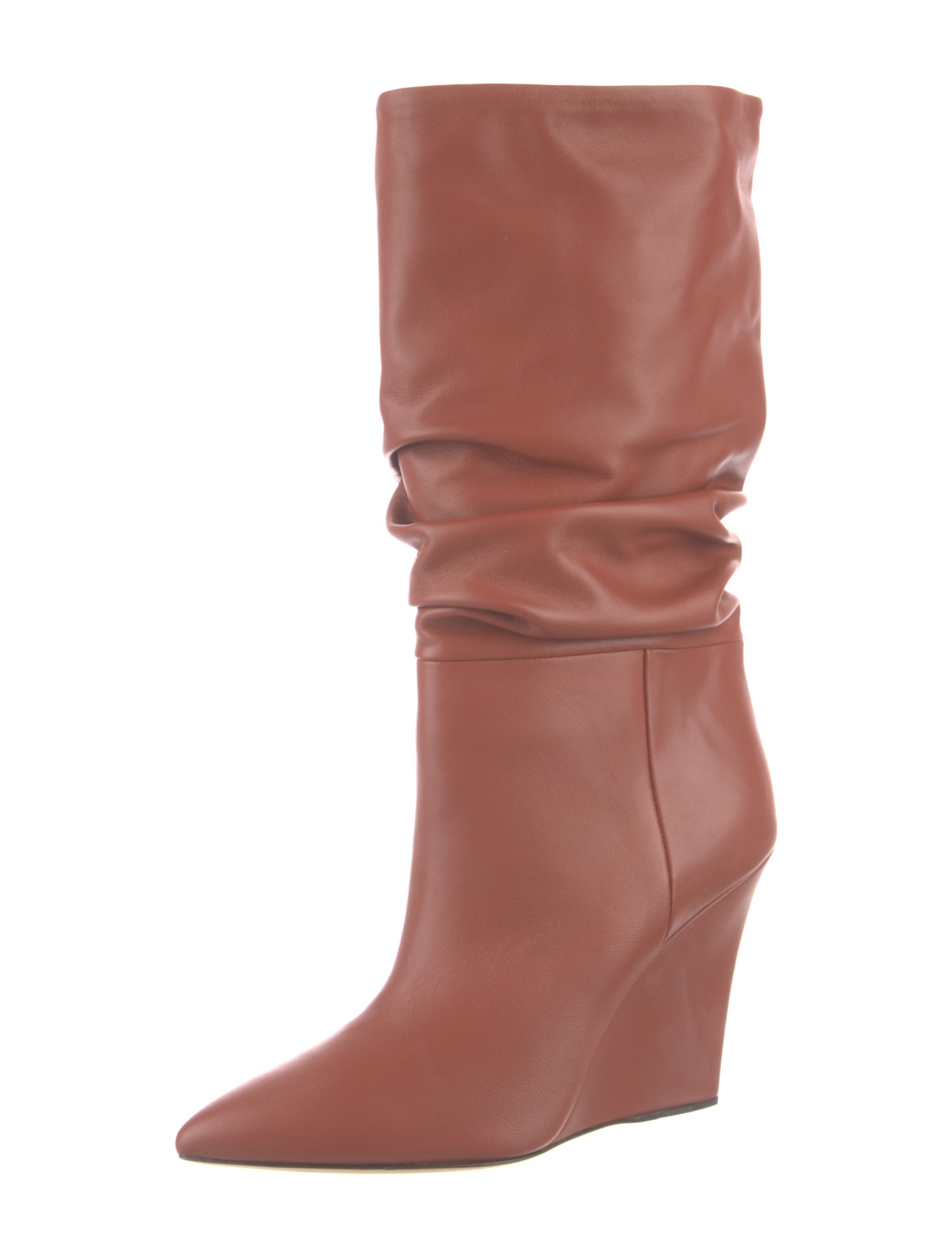 Paris Texas Leather Slouch Boots