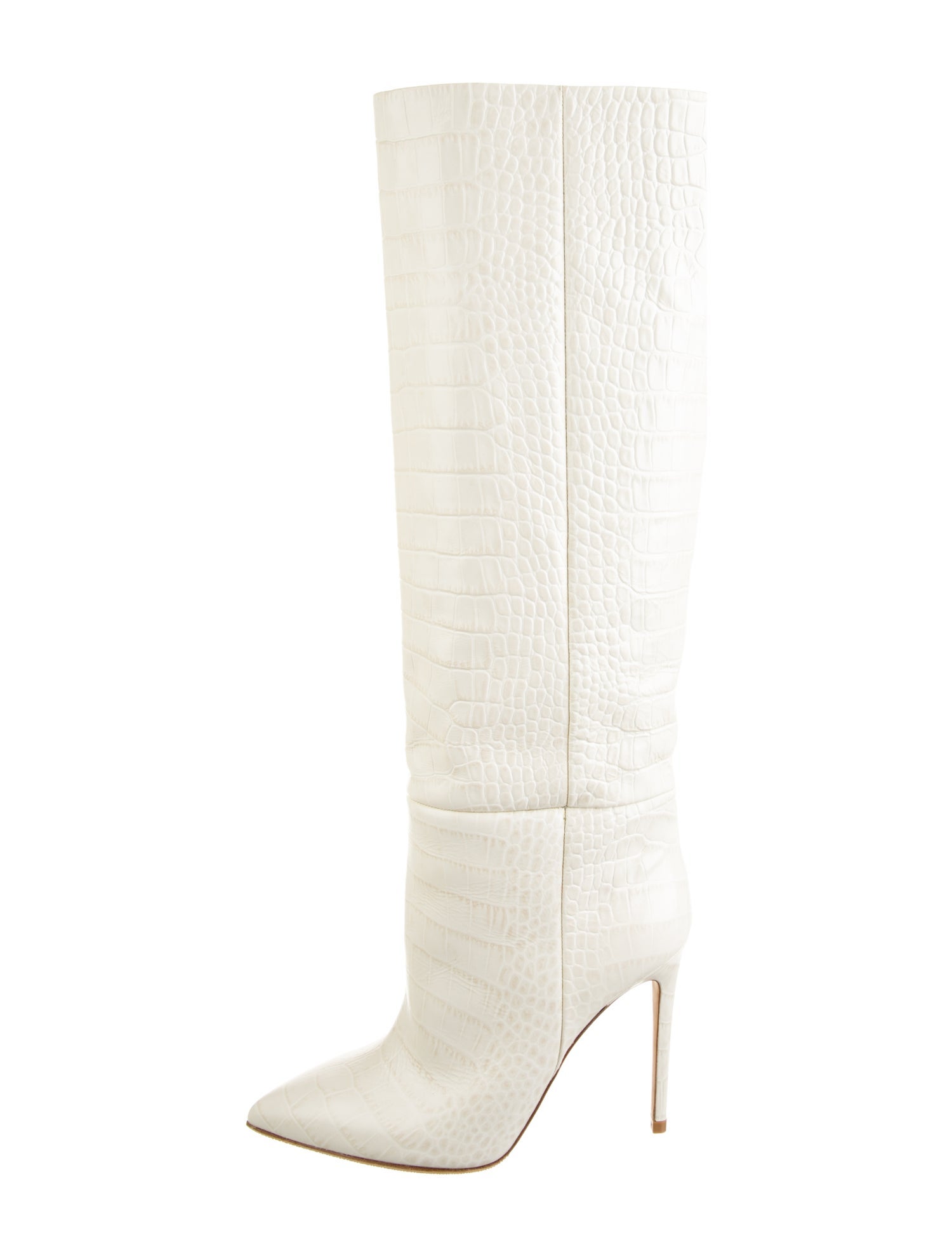 Paris Texas Embossed Leather Boots