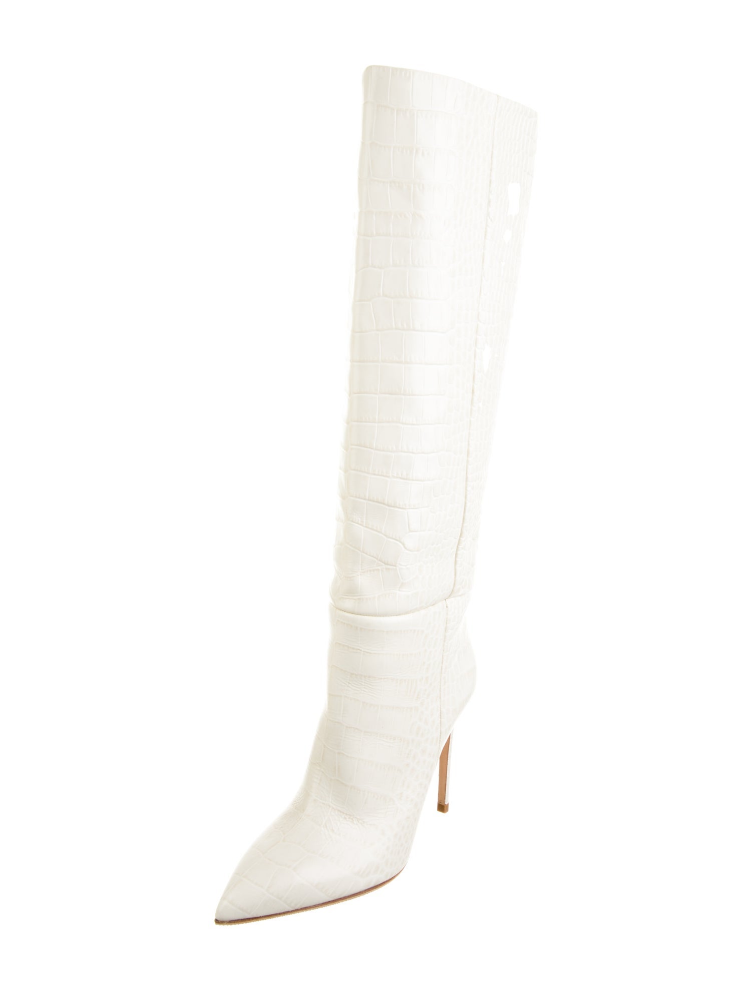 Paris Texas Embossed Leather Boots