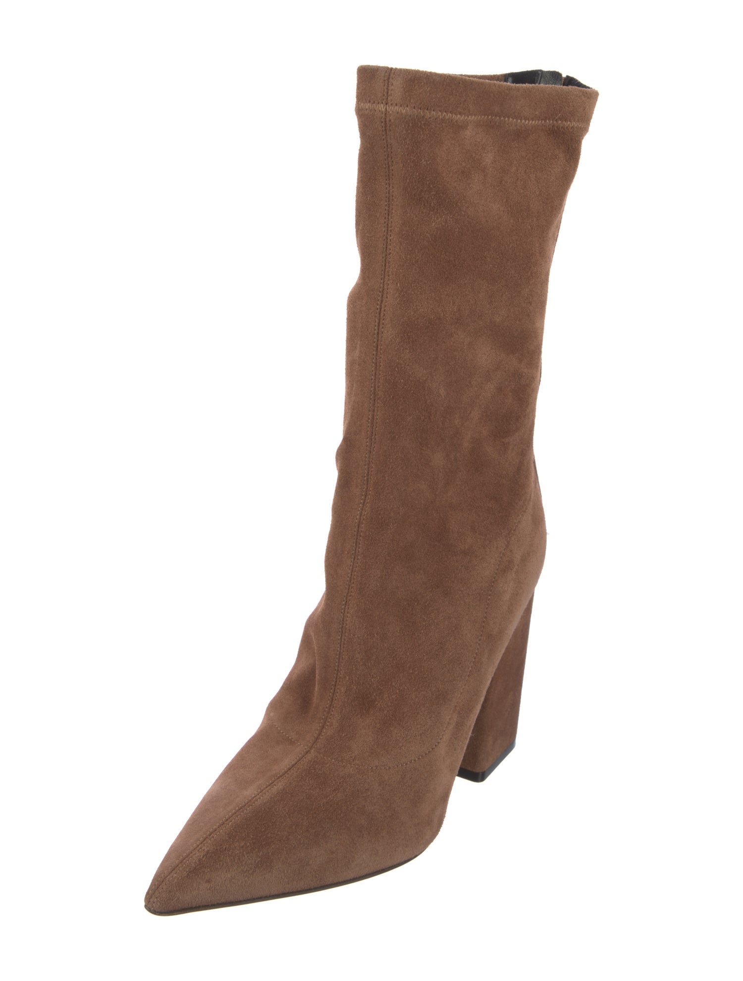 Paris Texas Suede Sock Boots