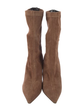 Paris Texas Suede Sock Boots