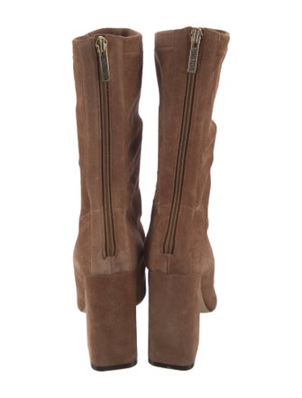 Paris Texas Suede Sock Boots
