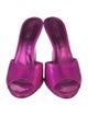 Paris Texas Patent Leather Slides