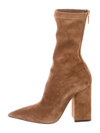 Paris Texas Suede Sock Boots