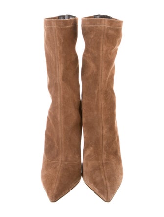 Paris Texas Suede Sock Boots