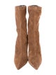 Paris Texas Suede Sock Boots