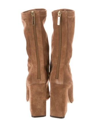 Paris Texas Suede Sock Boots