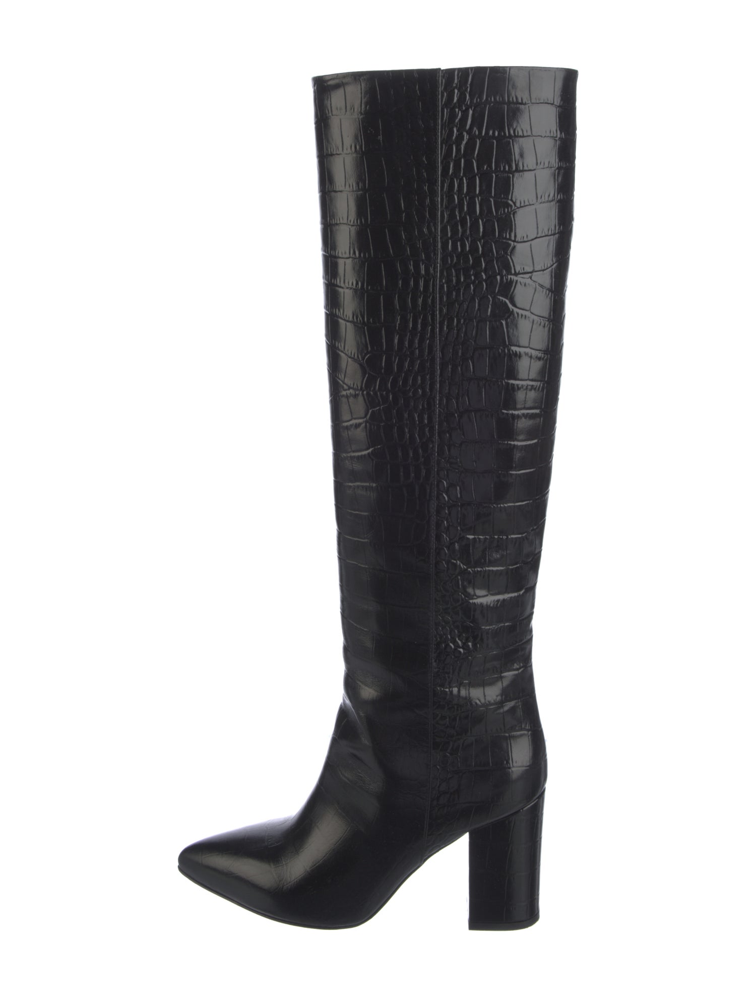 Paris Texas Embossed Leather Boots