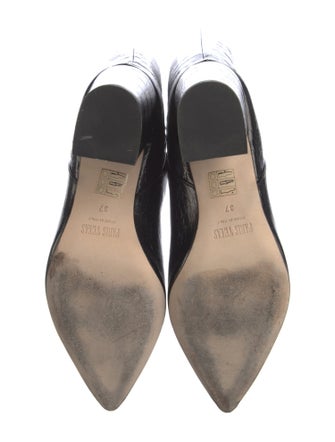 Paris Texas Embossed Leather Boots