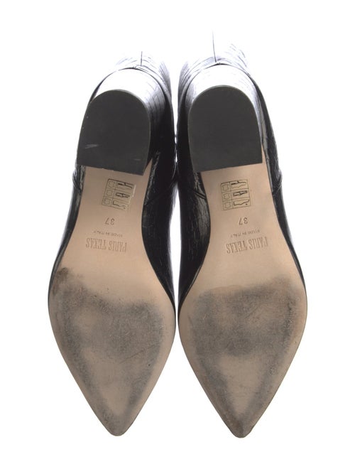 Paris Texas Embossed Leather Boots