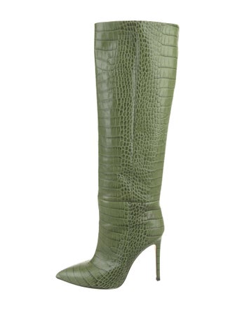 Paris Texas Embossed Leather Boots