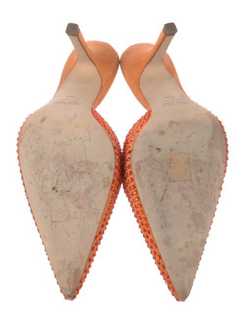 Paris Texas Suede Patterned Mules