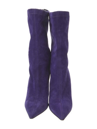 Paris Texas Suede Sock Boots