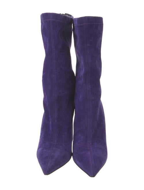 Paris Texas Suede Sock Boots