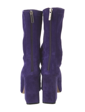 Paris Texas Suede Sock Boots