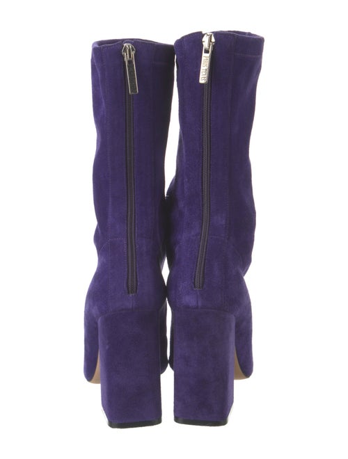 Paris Texas Suede Sock Boots