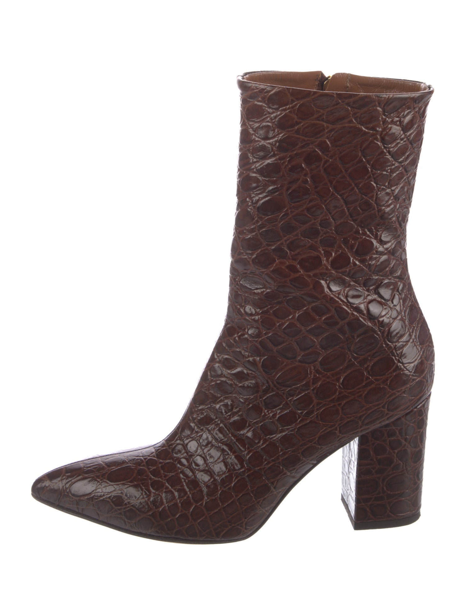 Paris Texas Embossed Leather Boots