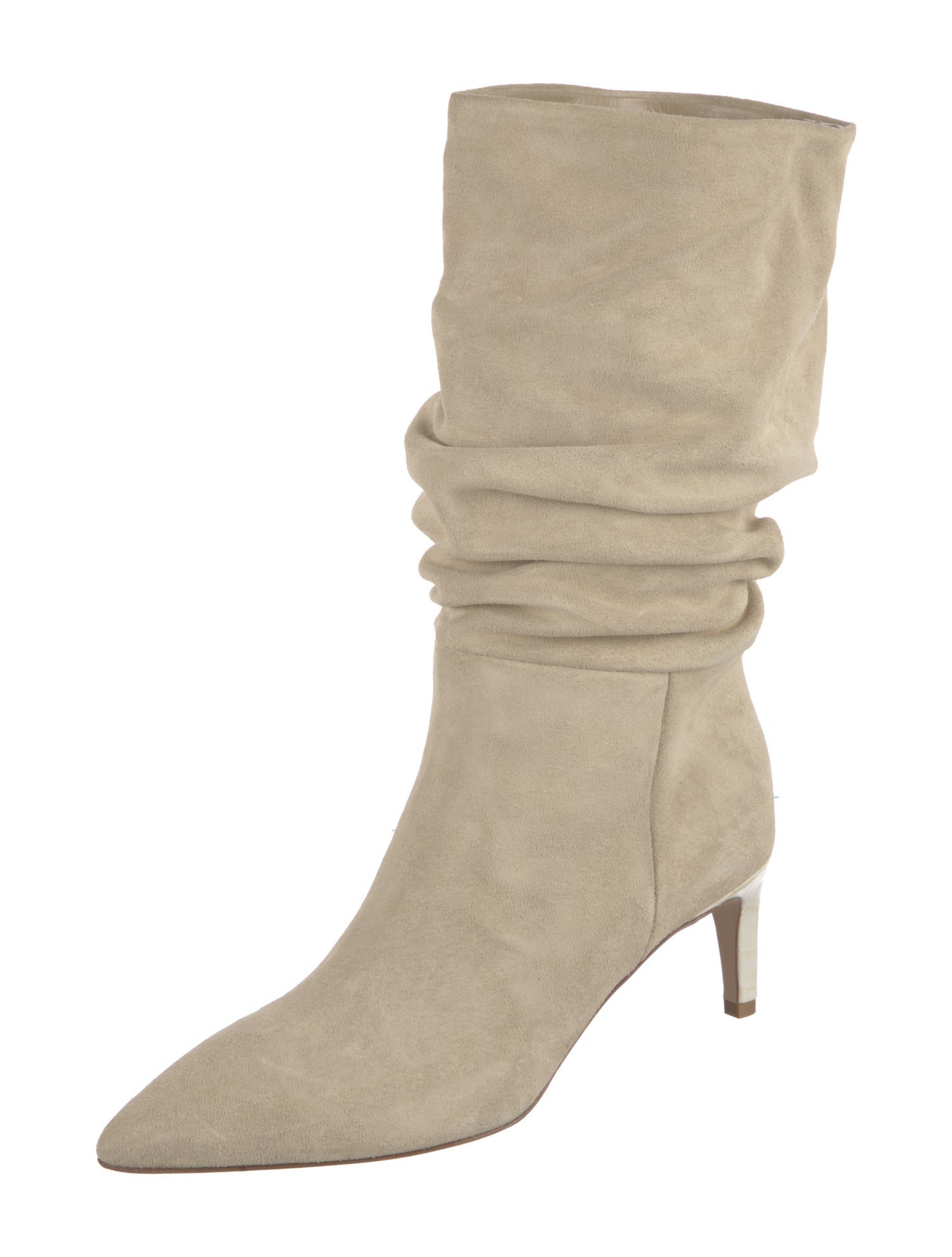 Paris Texas Suede Slouch Boots