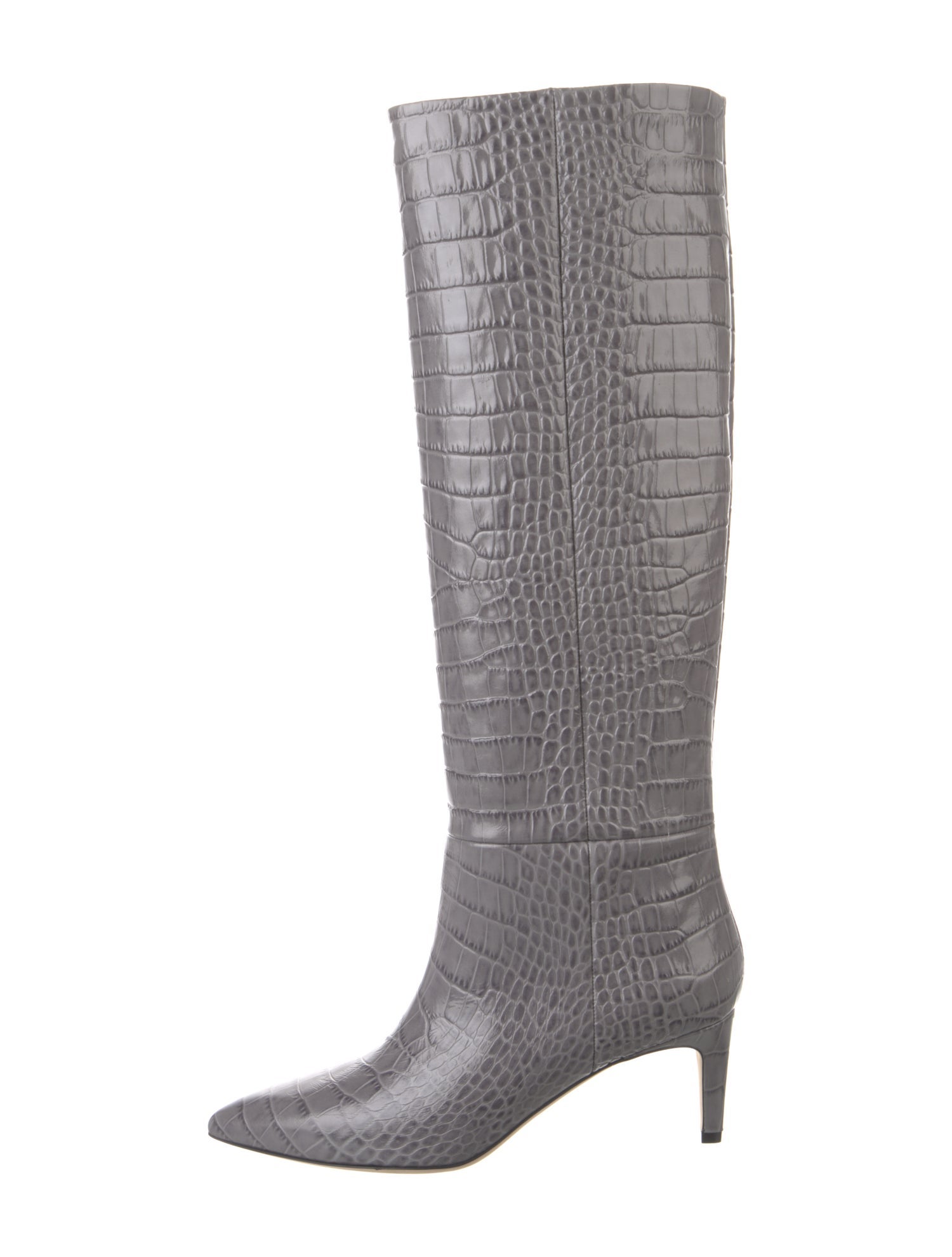 Paris Texas GG Embossed Leather Boots