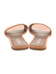 Paris Texas Leather Slides