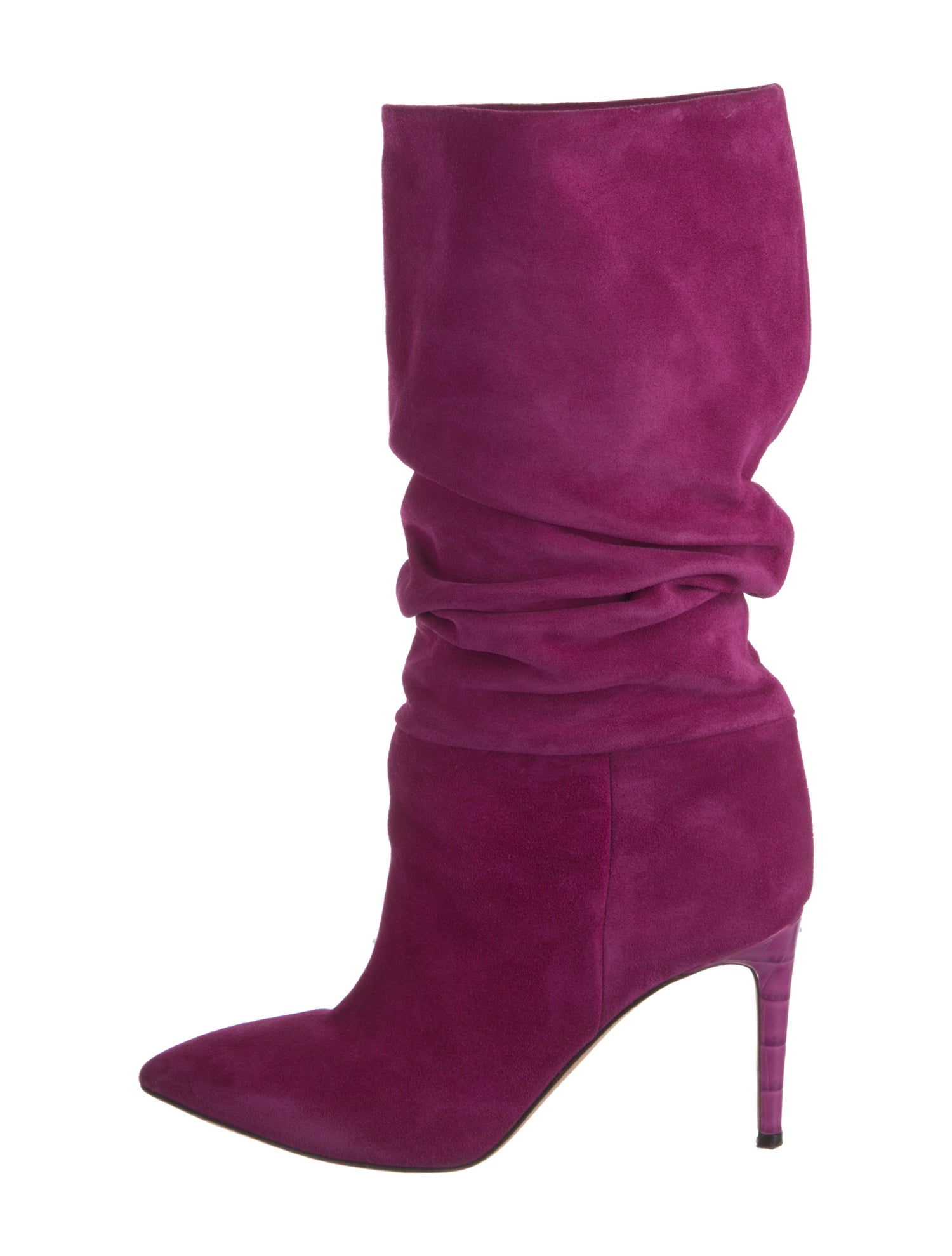 Paris Texas Suede Slouch Boots