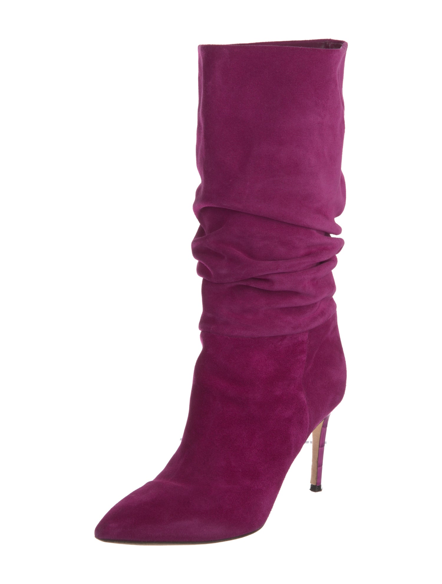 Paris Texas Suede Slouch Boots