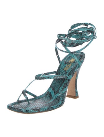 Paris Texas Leather Gladiator Sandals