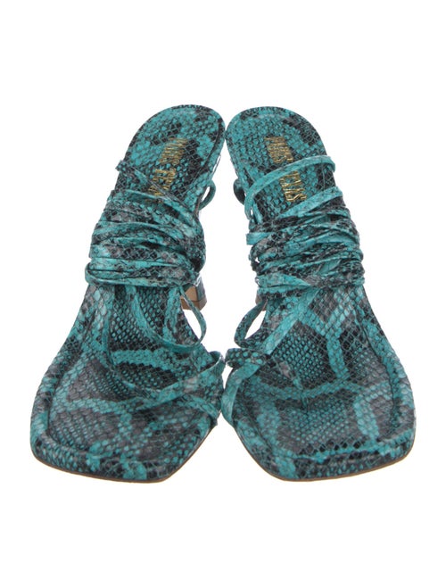 Paris Texas Leather Gladiator Sandals