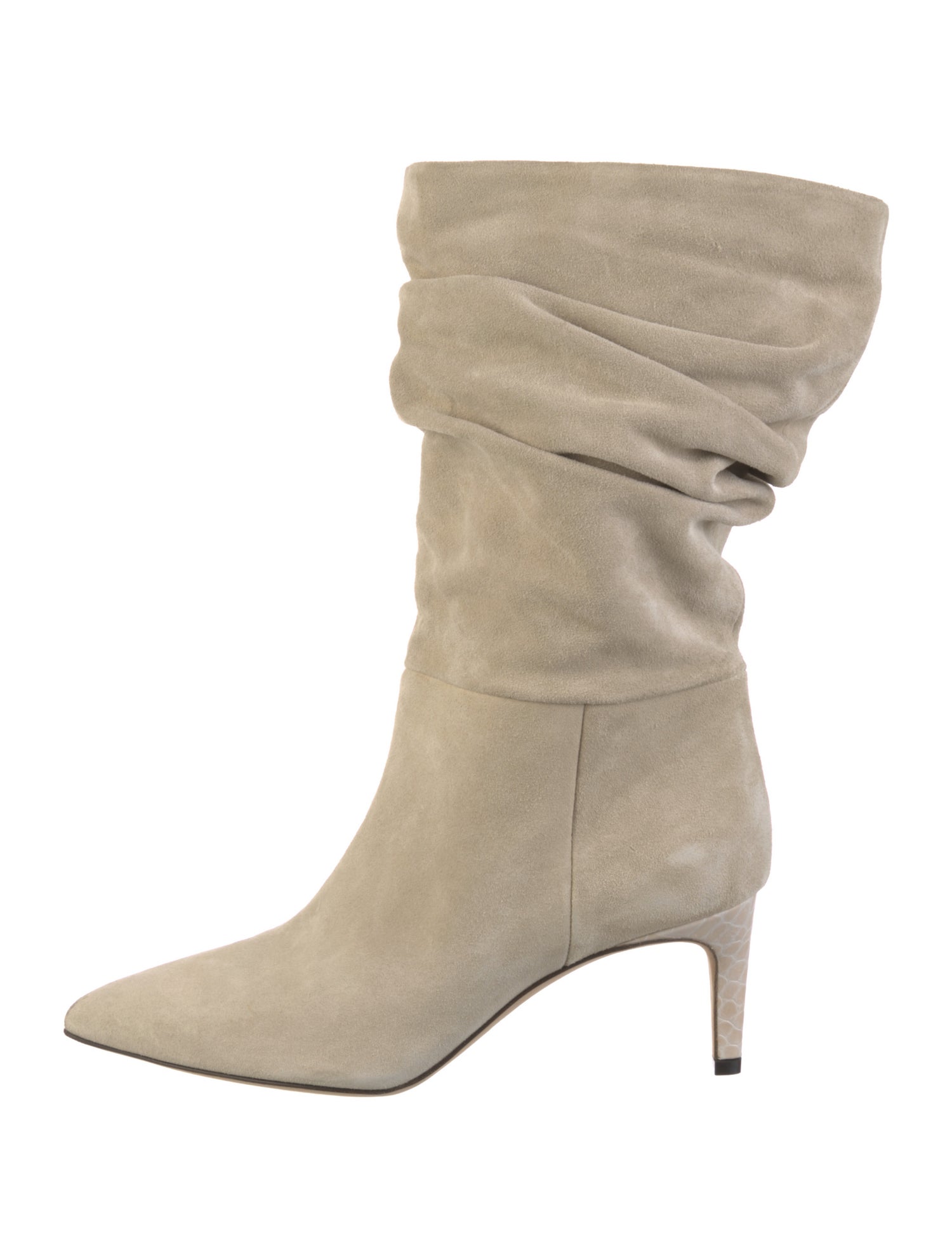 Paris Texas Suede Slouch Boots