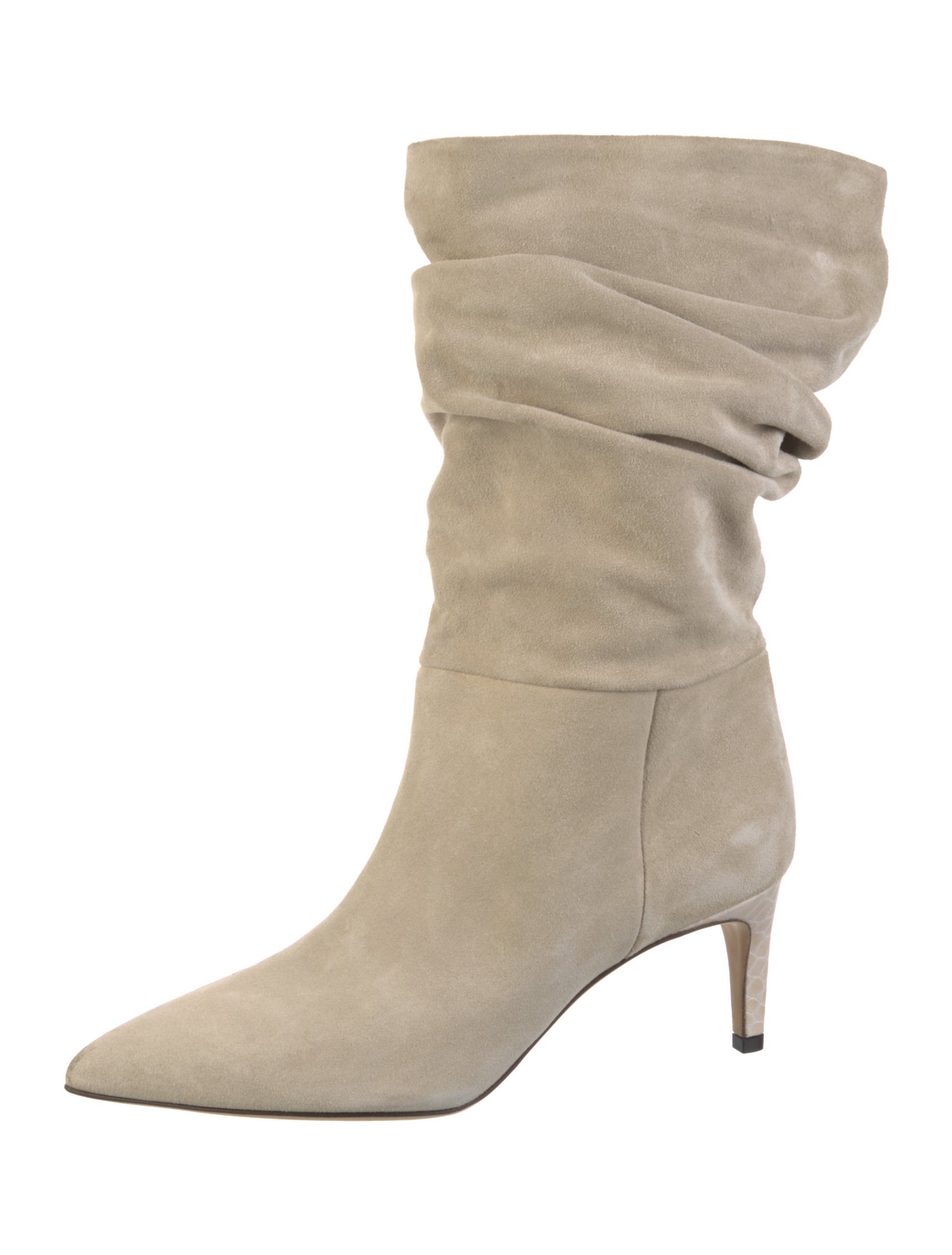 Paris Texas Suede Slouch Boots