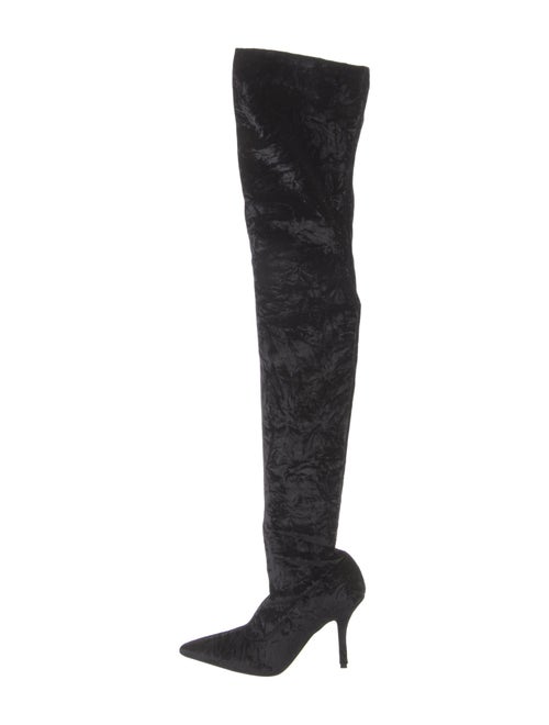 Paris Texas Suede Sock Boots