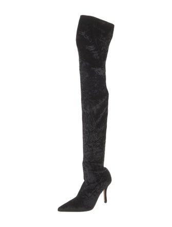 Paris Texas Suede Sock Boots