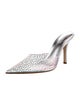 Paris Texas Crystal Crystal Embellishments Mules