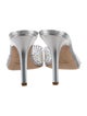 Paris Texas Crystal Crystal Embellishments Mules