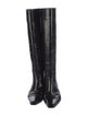 Paris Texas Embossed Leather Riding Boots