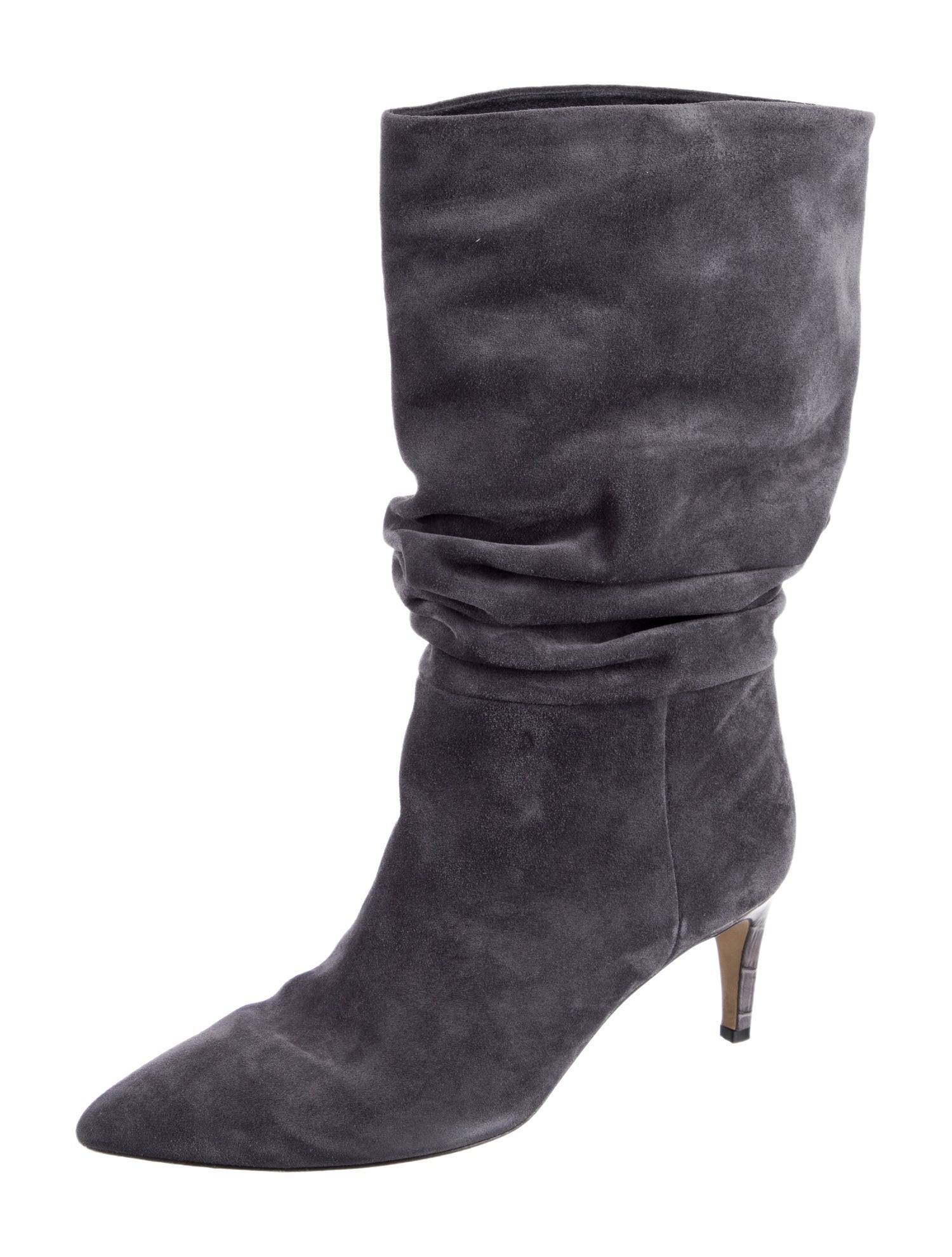 Paris Texas Suede Slouch Boots