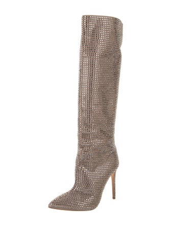 Paris Texas Crystal Crystal Embellishments Boots