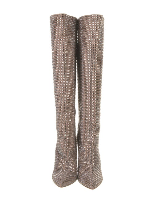 Paris Texas Crystal Crystal Embellishments Boots