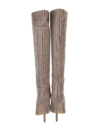 Paris Texas Crystal Crystal Embellishments Boots