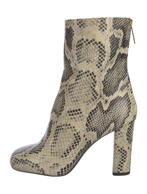Paris Texas Embossed Leather Animal Print Boots
