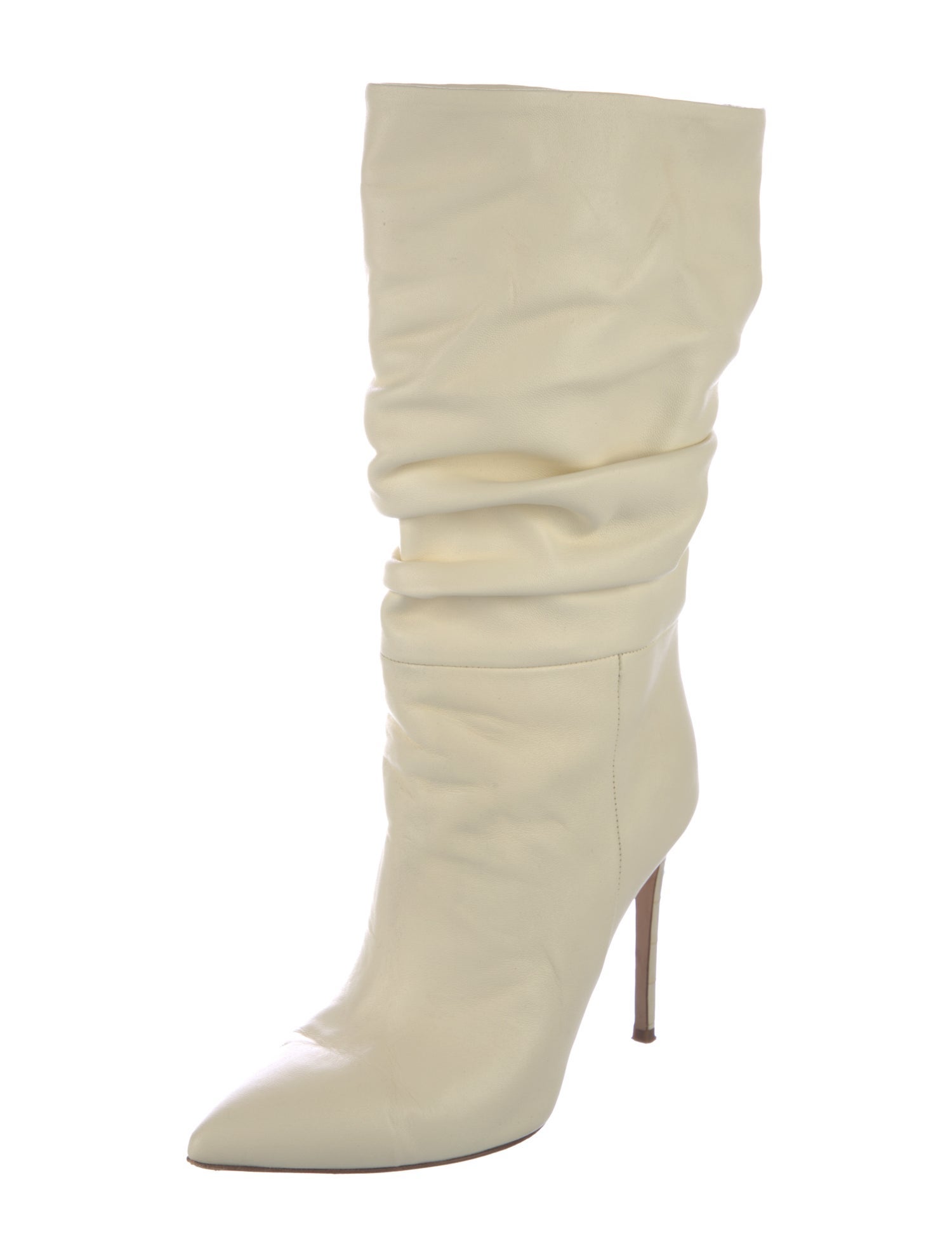 Paris Texas Leather Slouch Boots