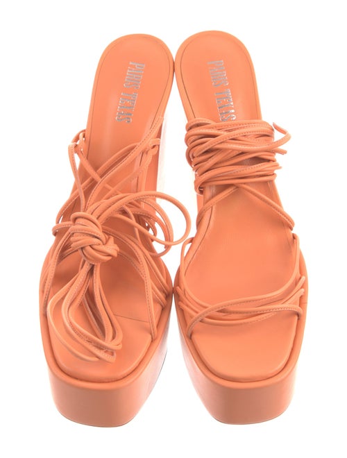 Paris Texas Leather Sandals