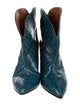 Paris Texas Embossed Leather Animal Print Boots