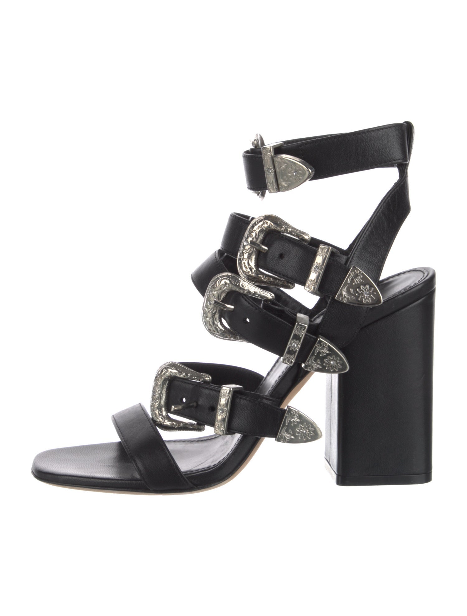 Paris Texas Leather Gladiator Sandals